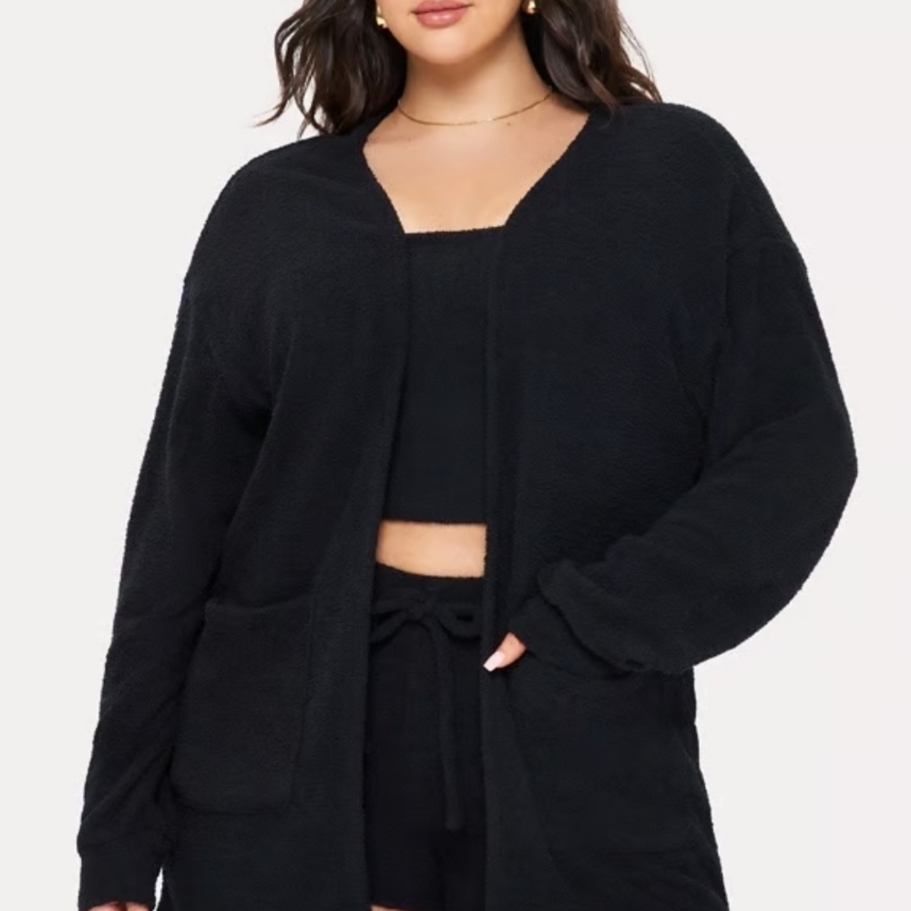 Yitty Pet Me Pants, Bra And Sweater Cardigan